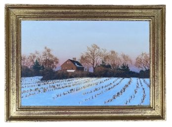 JOSEPH JOE KEIFFER (1952-) 'A WINTER SUNSET'