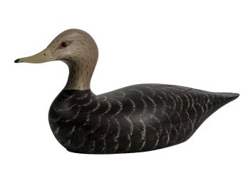 WOODEN BLACKDUCK DECOY