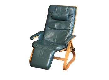 MODERN DANISH LEATHER ADJUSTABLE RECLINER