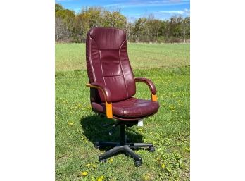 LEATHER BACKSAVER EXECUTIVE BACKCHAIR 7500