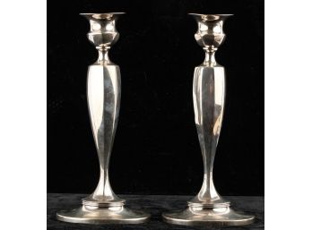 PR of WEIGHTED STERLING SILVER CANDLESTICKS