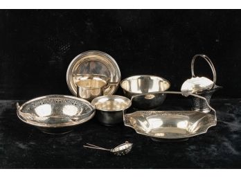 (8) PCS MOSTLY STERLING SILVER