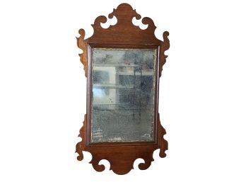 PERIOD CHIPPENDALE MIRROR