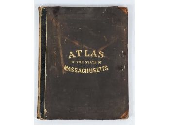 1871 ATLAS OF THE STATE OF MASSACHUSETTS