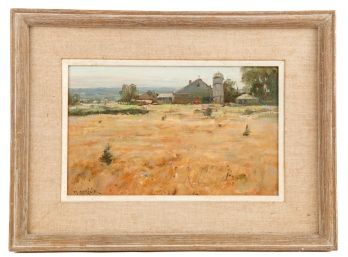 PAUL STRISIK (1918-1998) GLOUCESTER, MA LANDSCAPE