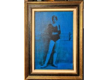 WILLIAM (BILL) STILSON (1934-2012) BLUE BALLERINA