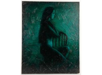 WILLIAM (BILL) STILSON (1934-2012) SEATED GIRL