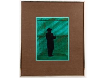 WILLIAM (BILL) STILSON (1934-2012) MAN AT WALL