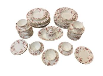 VINTAGE PARTIAL SET 'ANCESTRAL' MINTON CHINA
