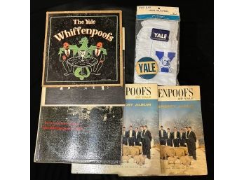 VINTAGE YALE UNIVERSITY RECORD ALBUMS, ETC