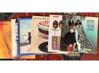 (7) VINTAGE ROLLING STONES ALBUMS