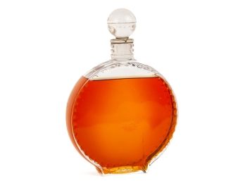 LARGE VINTAGE LALIQUE SCENT BOTTLE