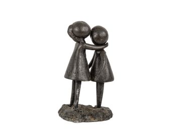MID CENTURY MODERN LEAD SCULPTURE