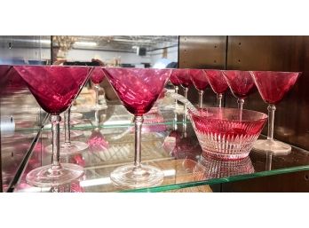 (7) VINTAGE CRANBERRY TO CLEAR WINES