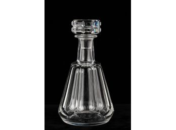 VINTAGE SIGNED BACCARAT GLASS DECANTER