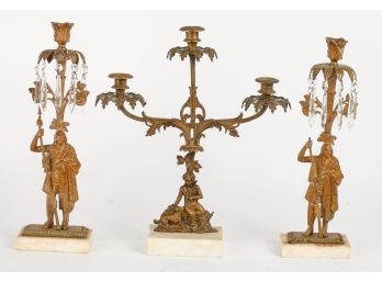 VINTAGE GIRANDOLE GROUPING