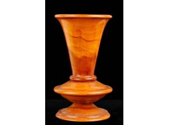 MID CENTURY TREEN VASE
