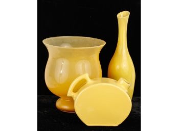 (3) PIECE YELLOW GROUP