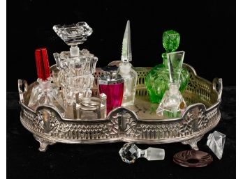 SILVER PLATED GALLERY TRAY