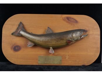 1955 BROOK TROUT TROPHY by CLIFFORD H. PARKE