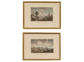 PAIR OF VINTAGE FRAMED PRINTS