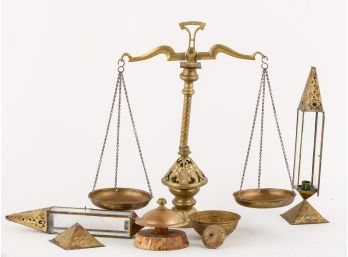 VINTAGE BRASS GROUPING