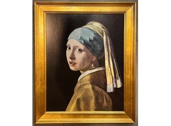 NICELY FRAMED JOHANNES VERMEER PRINT