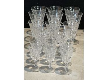 (17) VINTAGE GLASS STEMS