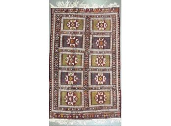 LATE (20th c) TURKISH CARPET