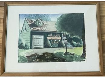 C. SORENSON SIGNED WATERCOLOR