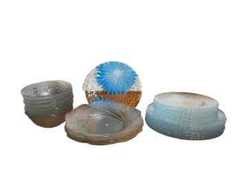 CONTEMPORARY PLATES and BOWLS