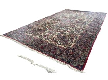 LARGE ROOM-SIZED ANTIQUE ORIENTAL RUG