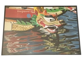 COLOR PHOTOGRAPH of an ASAIN BOAT PROW by MARGO