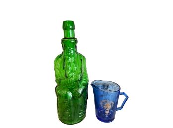 POLAND SPRING MOSES BOTTLE & SHIRLEY TEMPLE