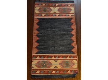 (Late 20thc) HANDWOVEN NATIVE AMERICAN SCATTER RUG