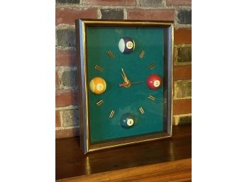 HERITAGE INTL. BILLIARDS-THEMED QUARTZ NOVELTY CLO