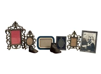 LOT of TABLE TOP PICTURE FRAMES