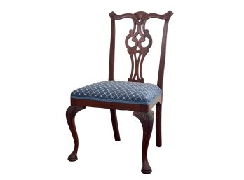 CHIPPENDALE STYLE MAHOGANY SIDE CHAIR