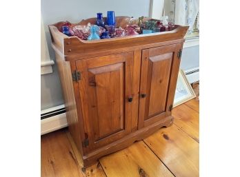 COLONIAL REVIVAL SOLID PINE DRY SINK