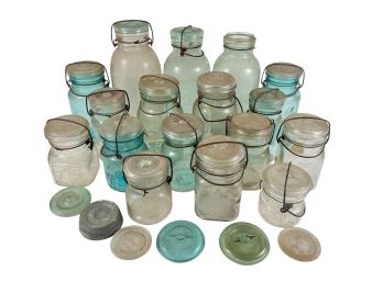 GROUPING of CANNING JARS