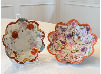 (2) MISC ASIAN PORCELAIN BOWLS