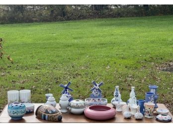 GENEROUS & INTERESTING LOT of PORCELAIN
