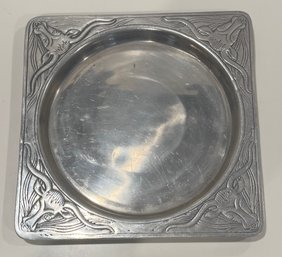 Arthur Court Designs With Longhorn Detail Silver Tray