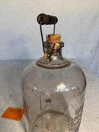 W H Jones  Boston Wine/spirit Glass Jug