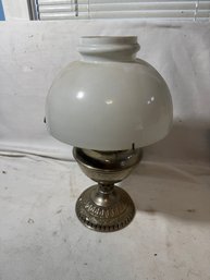 Antique Made In The USA Kerosene Lamp