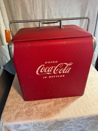 Old Metal Coca Cola Cooler