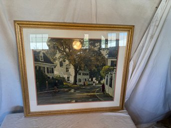 Large Contemporary  Framed Print