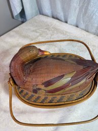 Duck Pocket Book /basket