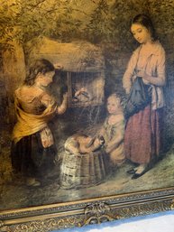 Large Print  Of Rabbits And People  By Cobbett