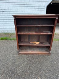 Victorian  Open Bookcase